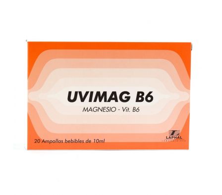 UVIMAG B6 BEB. CJ X 20 AMPOLLA