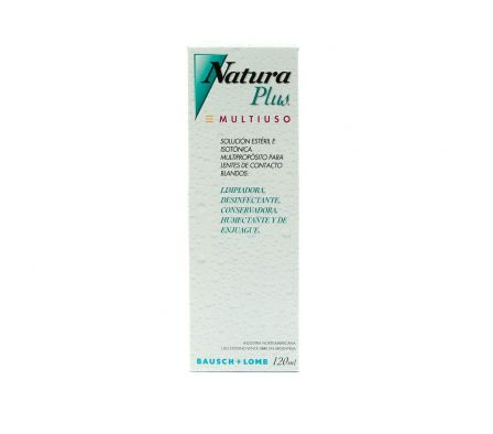 NATURA PLUS SOL. MULTIUSO FRASCO X 120 ML.