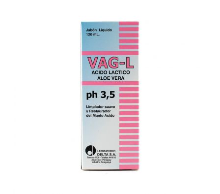VAG-L JABON LIQUIDO FRASCO X 120 ML.