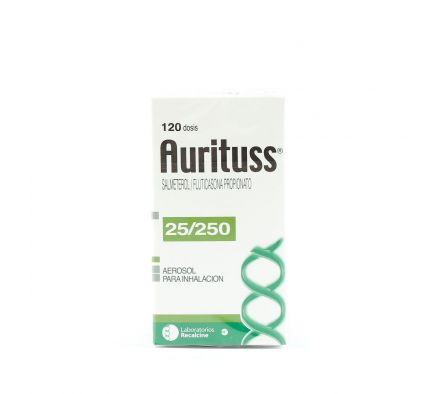 AURITUSS 25 / 250 MG. INHAL. FRASCO X 120 DOSIS