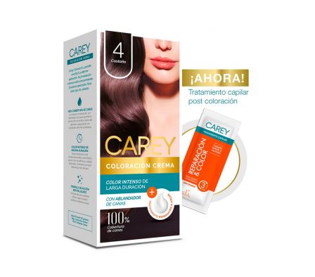Carey tintura castaño n°4 kit