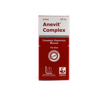 ANEVIT COMPLEX JBE FRASCO X 120 ML.