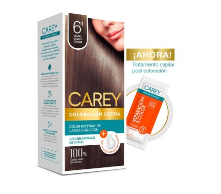 Carey tintura n° 6.1 rubio oscuro ceniza