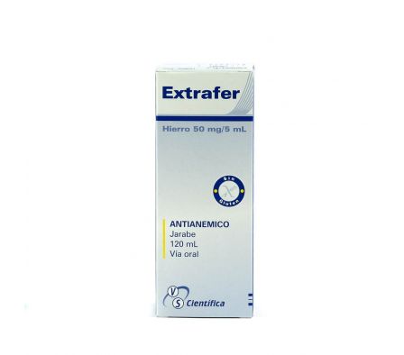 EXTRAFER JBE FRASCO X 120 ML.