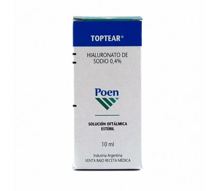 TOPTEAR GTS. OFTALM. FRASCO X 10 ML.