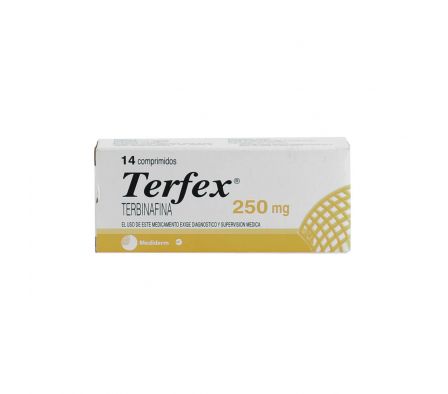 TERFEX 250 MG. CJ X 14 COMP.