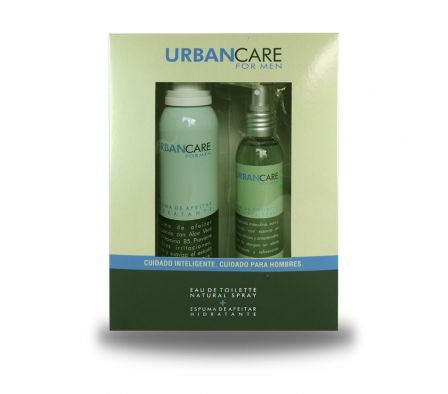 Urbancare edt 75 ml + espuma afeitar est