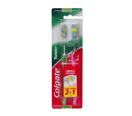 Colgate cepillo twister 2x1*|