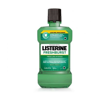 Listerine enjuage bucal fresh burst fr.500 ml../.