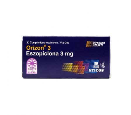 ORIZON 3 MG. CJ X 30 COMP.