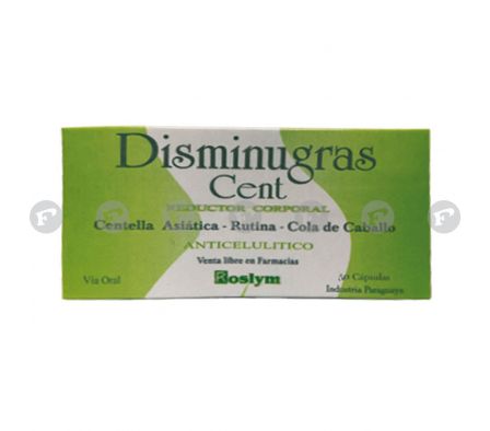 DISMINUGRAS CENT CJ X 50 CÁPS.