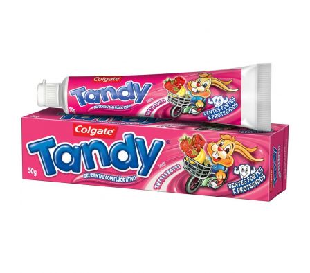 COLGATE TANDY CREMA DENTAL INF. TUTTI FRUTI CJ X 50 GR.*|