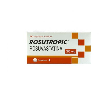 ROSUTROPIC 20 MG. CJ X 30 COMP.