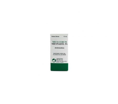 MICO CERUM GTS. OTICAS FRASCO X 15 ML.