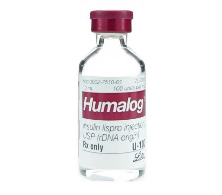 HUMALOG FCO. AMPOLLA X 10 ML.
