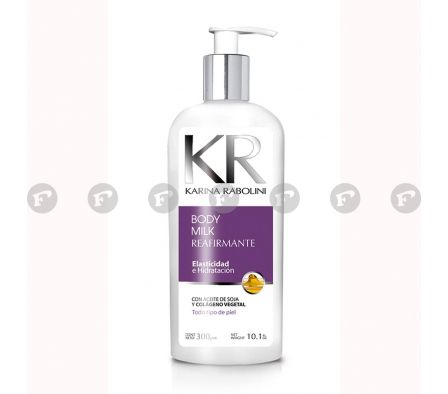 K Rabolini body milk reafirmante de 300 ml