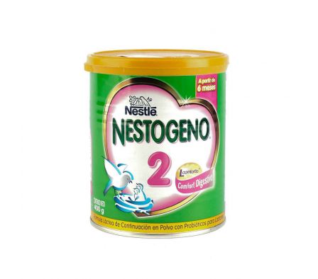 NESTOGENO 2 FRASCO X 400 GRAMOS/RN
