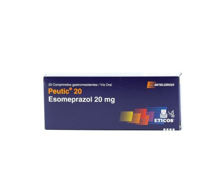 PEUTIC 20 MG. CJ X 20 COMPRIMIDOS