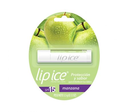 Menthoaltum lip ice soft manzana verde spf15 x3,5gr