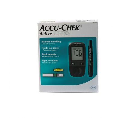 ACCUCHEK KIT (1 DISP.+10 TIRAS+1 PUNZ.+10 LANC.) CJ