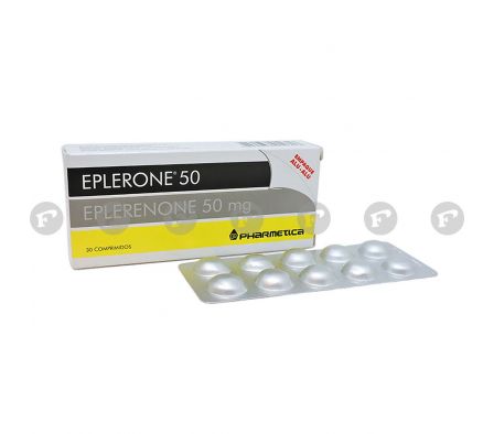 EPLERONE 50 MG. CJ X 30 COMP.
