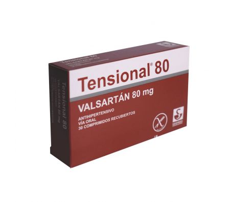 TENSIONAL 80 MG. CJ X 30 COMP.