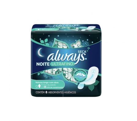 Always active ultra nocturna s3 c/ alas x 8 Unid.