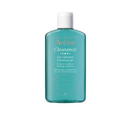 Avene cleanance gel limpiador piel oleosa fr.200 ml.