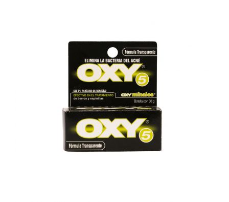 OXY 5 GEL TRANSPARENTE FRASCO X 30 GR.