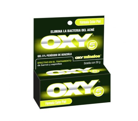 OXY 5 GEL COLOR PIEL FRASCO X 30 GR.