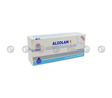 ALZOLAM  2 MG CJ X 50 COMP.