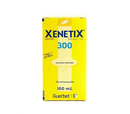 XENETIX 300 CONTRASTE IOD. HIDROS. FCO. AMP. X 100 ML.