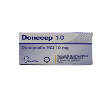 DONECEP 10 MG. CJ X 30 COMP.