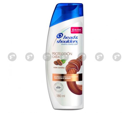 Head & Shoulder shampoo proteccion caida fr. 180 ml.