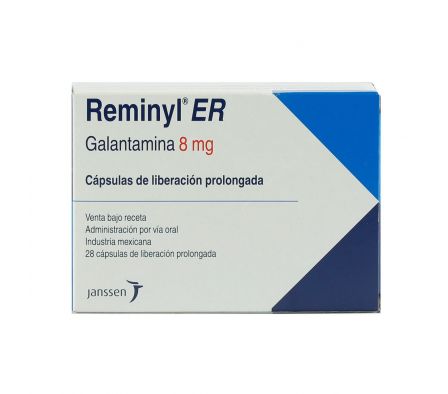 REMINYL ER 8 MG. CJ X 28 CÁPS.