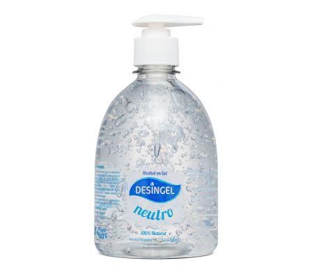 DESINGEL NEUTRO FRASCO X 500 ML.