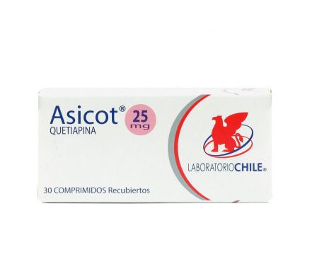 ASICOT 25 MG. CJ X 30 COMP.