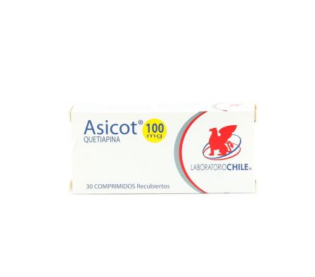 ASICOT 100 MG. CJ X 30 COMP.