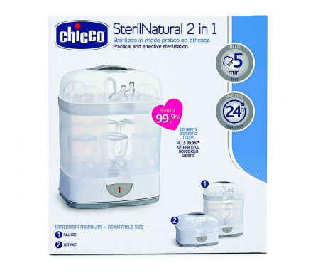 Chicco esterilizador electrico 220volt unid.