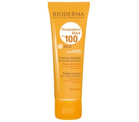 Bioderma photoderm max spf 100 teinte claire 40 ml