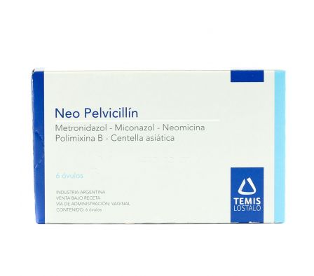 NEOPELVICILLIN CJ X 6 OVULOS