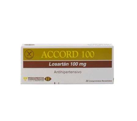 ACCORD 100 MG. CJ X 30 COMPRIMIDOS