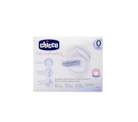 Chicco discos absorbentes antibacterial bolsa 30 unid.