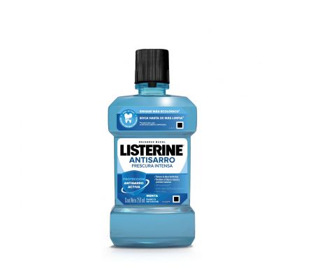 Listerine antisarro enjuague bucal fr.250 ml.