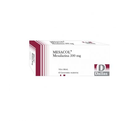 MESACOL 500 MG CJ X 40 COMP.