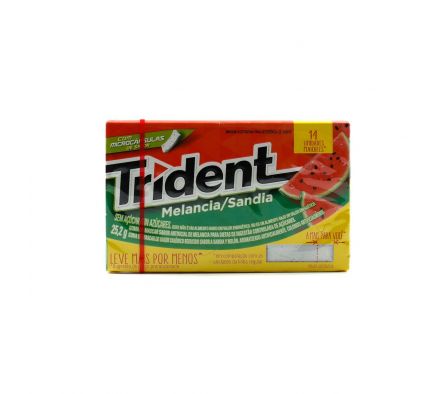 TRIDENT SANDIA PAQ. X 14 UNID.