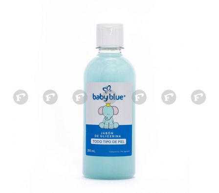 Baby Blue jabon de glicerina celeste rpto fr.350 ml.