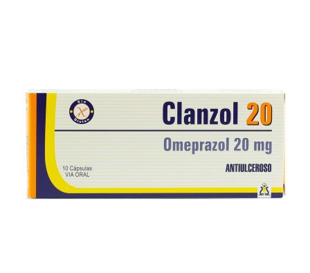 CLANZOL 20 MG. CJ X 10 CÁPS.