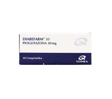 DIABEFARM 30 MG CJ X 30 COMP.