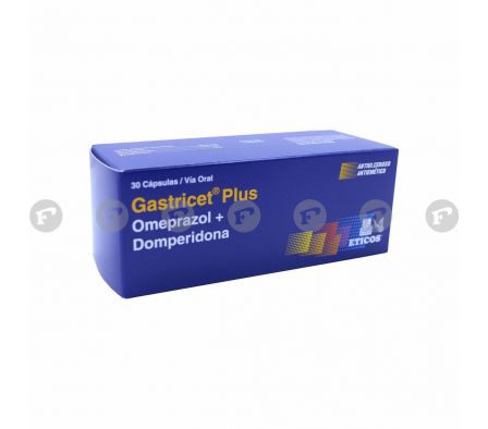 GASTRICET PLUS CJ X 30 CÁPS.